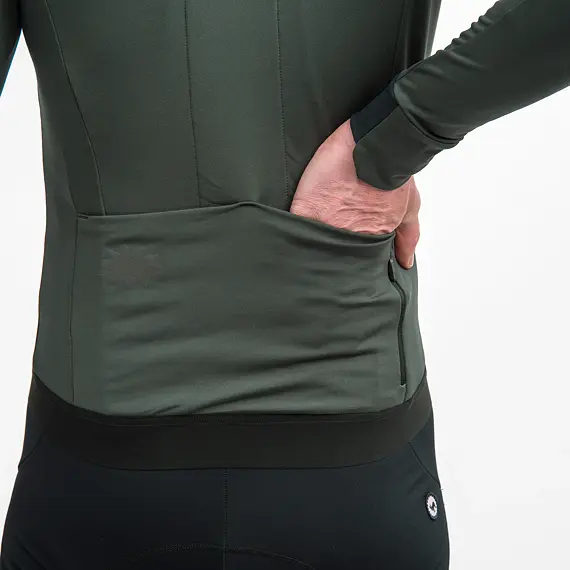 FT MEN’S SIGNATURE THERMO JERSEY OLIVE GREEN