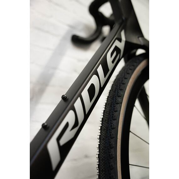 RIDLEY bike KANZO Fast GRX800 Black Metallic/Army Green/Silver
