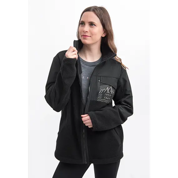 FT MEN'S FLEECE JACKET BLACK