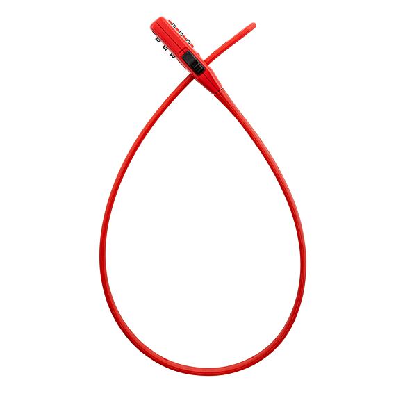 KRYPTONITE Click Lock Combo Lock red