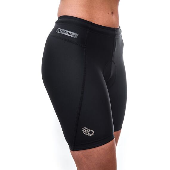 SENSOR CYKLO ENTRY WOM SHORT PANTS true black
