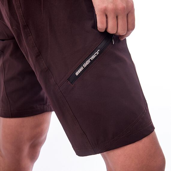 SENSOR HELIUM WOM SHORT PANTS /W PADDING port red