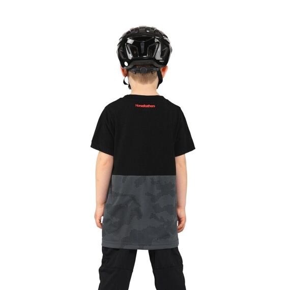 HORSEFEATHERS YOUTH tee SS FURY digital/flame