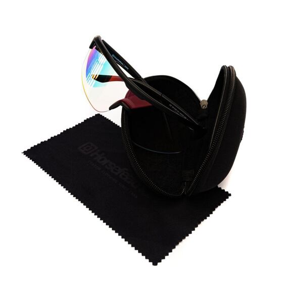 HORSEFEATHERS glasses SCORPIO PHOTOCHROMIC matt black/mirror green