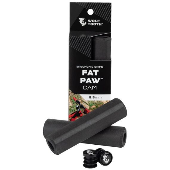 WOLF TOOTH grips FAT PAW Cam 9.5mm black