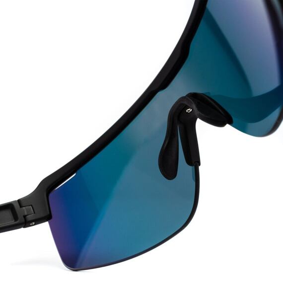 HORSEFEATHERS glasses SCORPIO matt black/mirror green