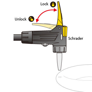TOPEAK pump JOEBLOW RACE black