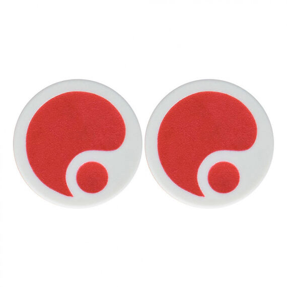 ERGON grip plugs GA red