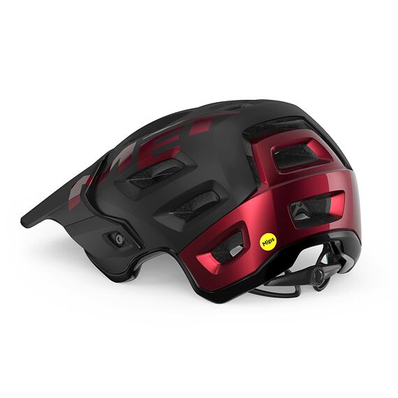MET helmet ROAM MIPS black/red metallic -56/58
