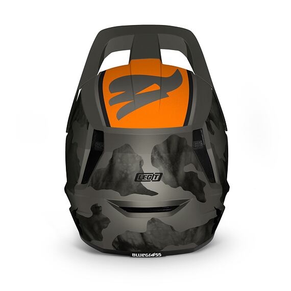 BLUEGRASS helmet LEGIT orange camo -56/58