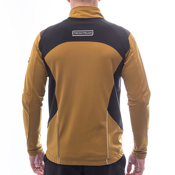 FT MEN'S CROSS POINT JACKET GOLDEN/WINE/BLACK