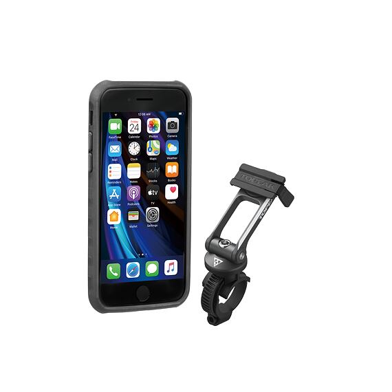 TOPEAK RIDECASE for iPhone SE (2020), 8, 7 black/grey