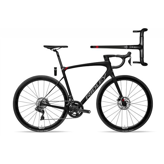 RIDLEY frame set FENIX SLiC Black/Empress Grey Metallic/Candy Red Metallic