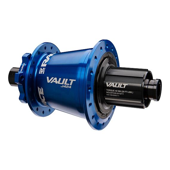 RACE FACE VAULT rear hub 12x148 BST 424J, XD, 32H blue