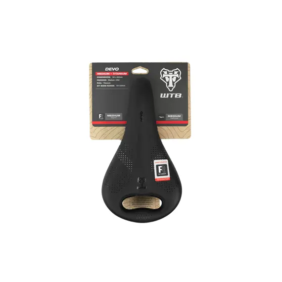 WTB saddle DEVO PickUp Titanium Medium