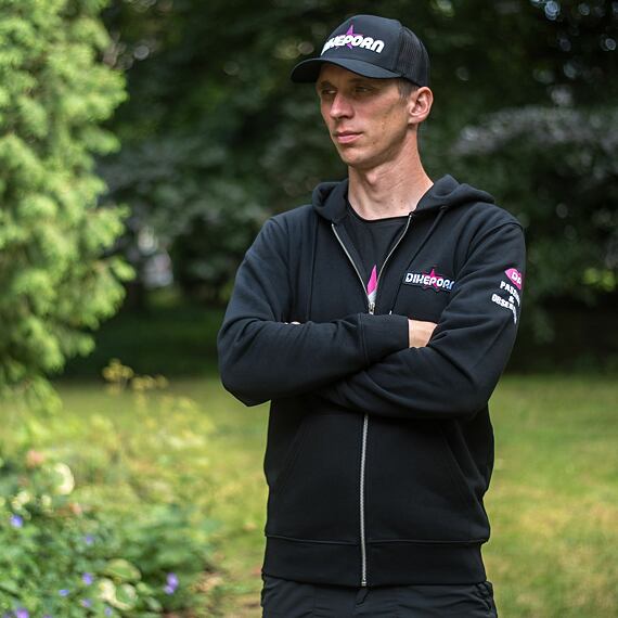 BIKEPORN HOODIE black