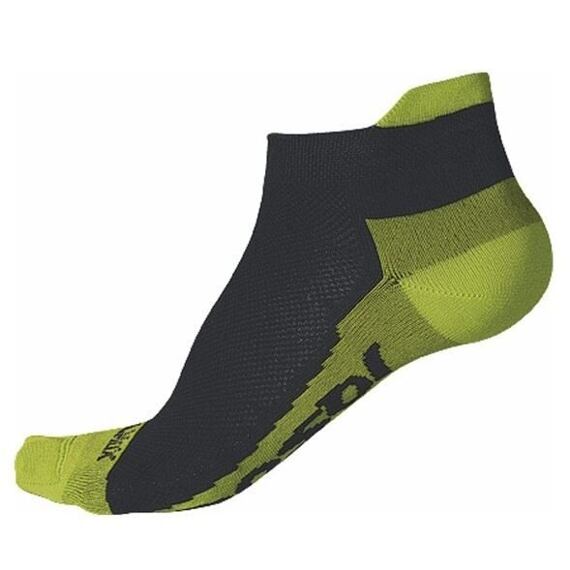 SENSOR SOX RACE COOL INVISIBLE black/lime