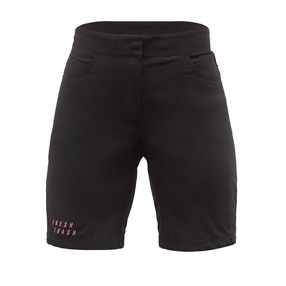 FT WOMEN'S RIDER SHORTS TRUE BLACK