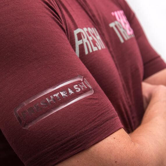 FT MEN'S LITE MERINO EVO JERSEY MERLOT RED