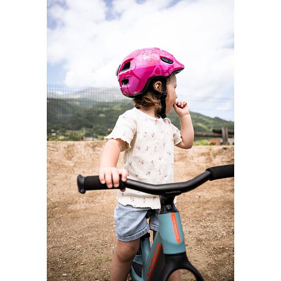 MET helmet HOORAY MIPS youth pink heart -52/56