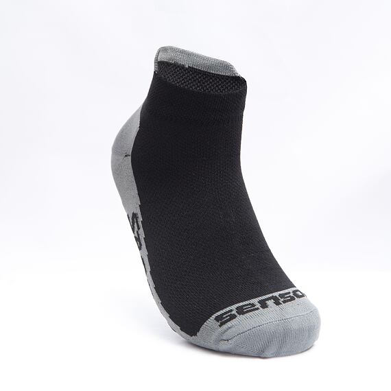 SENSOR SOX RACE COOL INVISIBLE black/grey