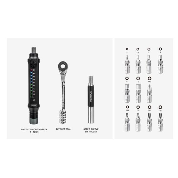TOPEAK E-TORQBAR mini EX 1-10 Nm