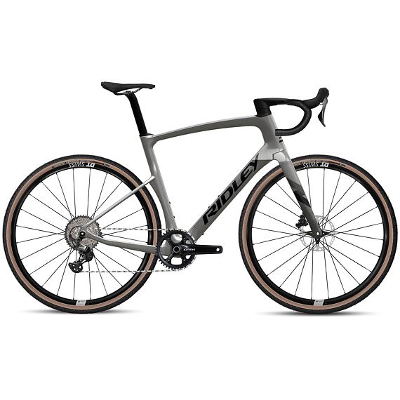 RIDLEY KANZO Fast GRX800 Empress Grey Metallic/Anthracite Metallic/Black
