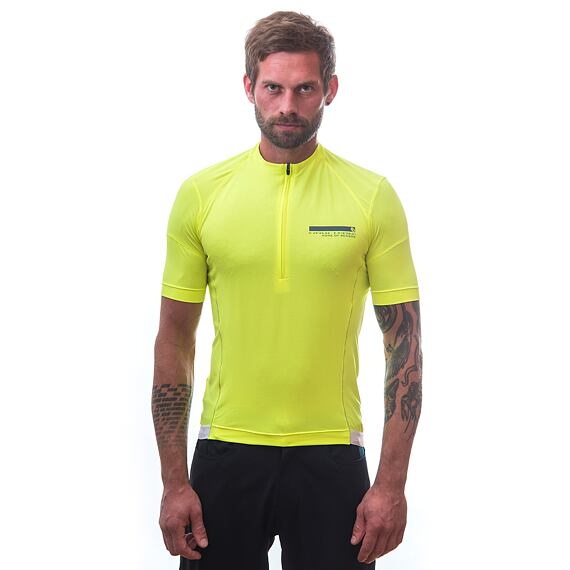 SENSOR CYCLE jersey MEN neon yellow COOLMAX ENTRY
