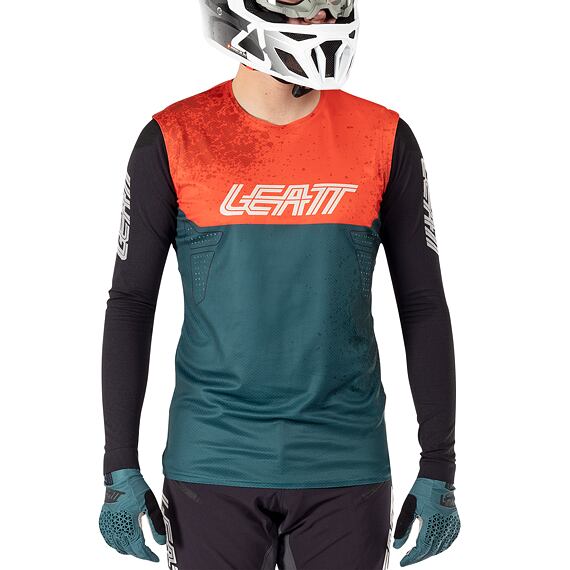 LEATT MTB Gravity 5.0 Men's Jersey Teal