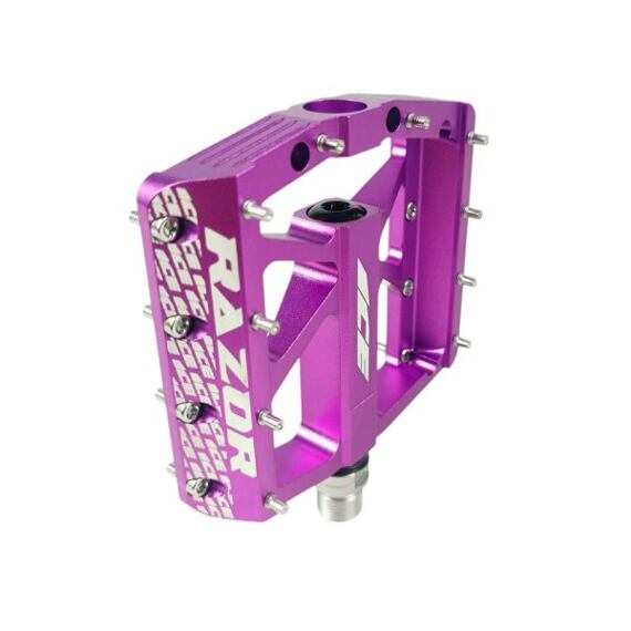 ICE Razor pedals purple