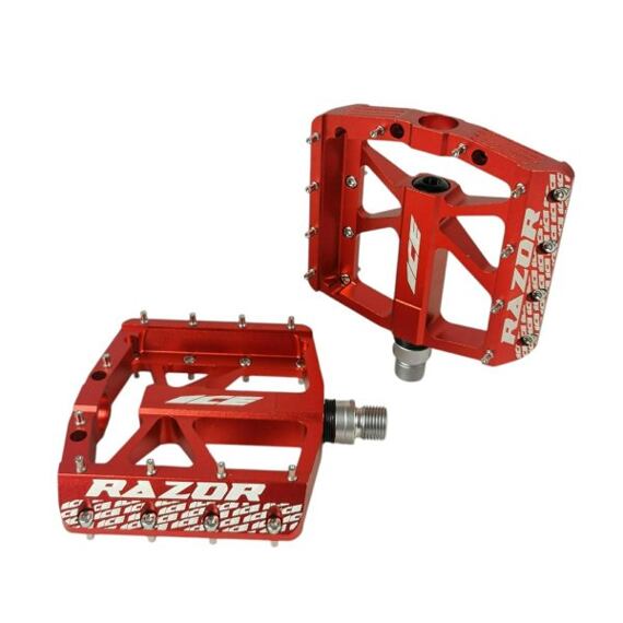 ICE Razor pedals red