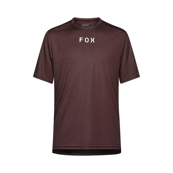 Fox Ranger SS Men Jersey Wordmark Cocoa M