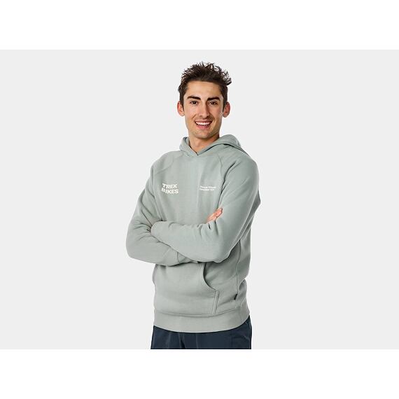Trek Hoodie with Hood Sage Grey L