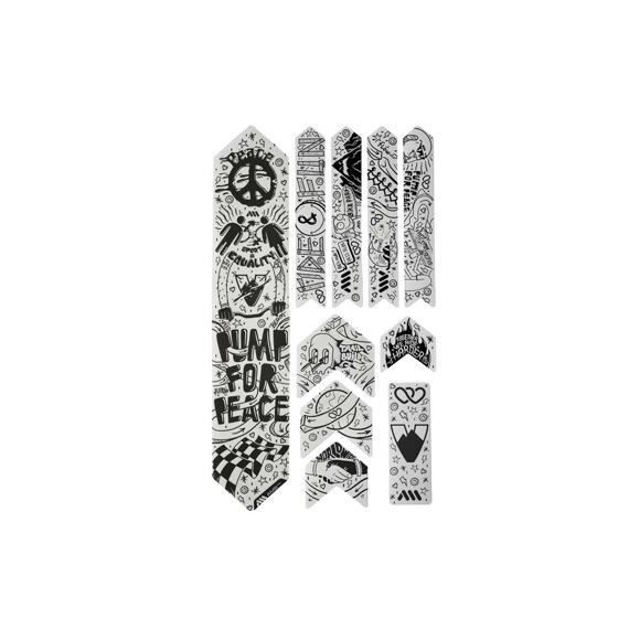 AMS Protective Decals - EXTRA - Pump for Peace / Black