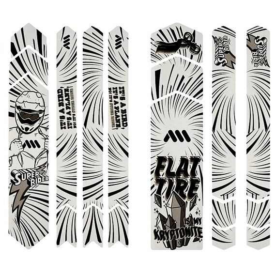 AMS protective decals - FULL - Super Rider/Black