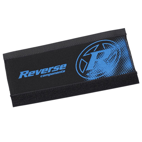 Reverse neoprene chainstay protector 260x125x115 mm blue