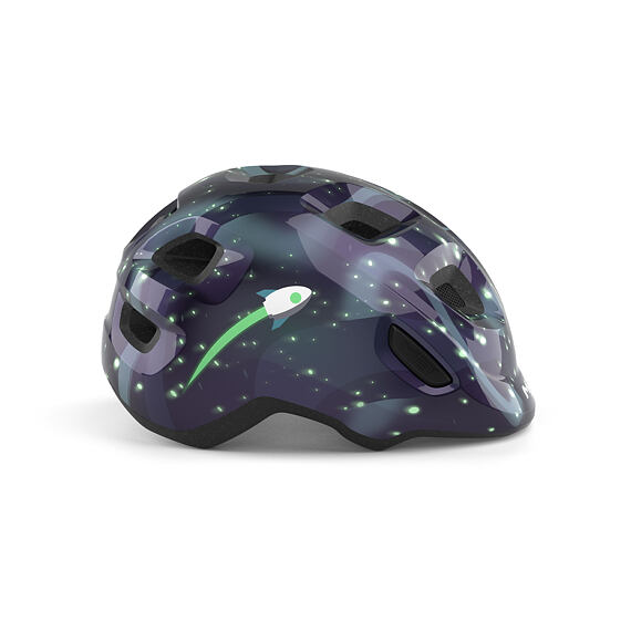 MET přilba HOORAY dětská space glow in the dark -52/55