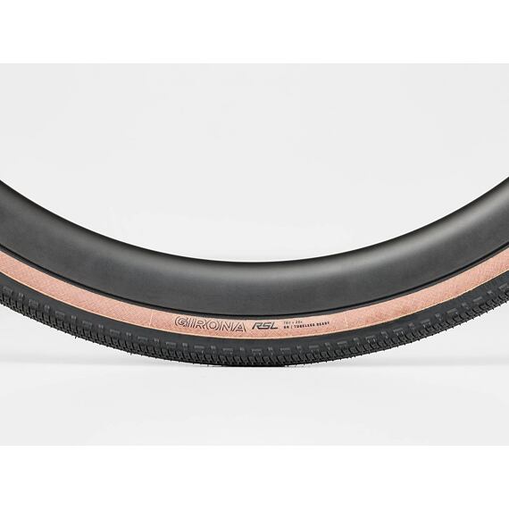 Bontrager Gravel Girona RSL GR TLR 700Cx42 Kevlar Tire - Black/Tan
