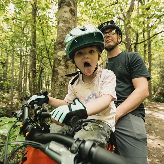 KIDS RIDE SHOTGUN MTB Seat and Handlebar Pro Combo