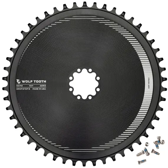 WOLF TOOTH Aero Direct Mount chainring for Sram 8-Bolt 52t