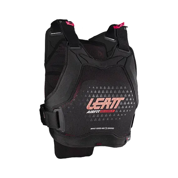LEATT chest and back protector CHEST PROTECTOR 3DF AIRFIT EVO WOMAN black