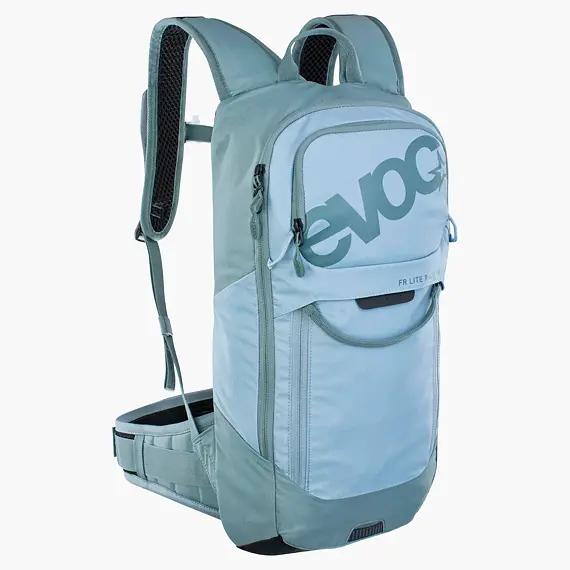 EVOC backpack FR LITE RACE 10 steel/copen blue