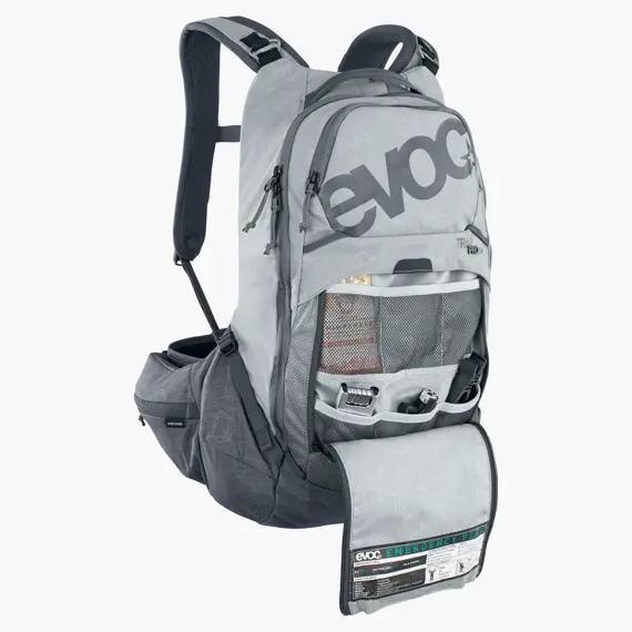 EVOC backpack TRAIL PRO 16 stone/carbon grey