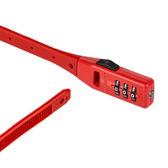 KRYPTONITE Click Lock Combo Lock red