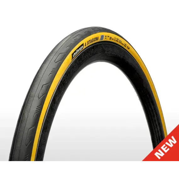 CHALLENGE tire 4 STAGIONI TLR EASY FIT 700x35 black/tan
