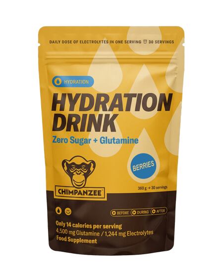 CHIMPANZEE HYDRATION DRINK Berries 360g