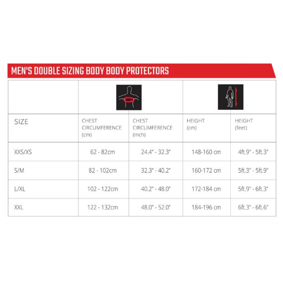 LEATT chest and back protector Body Vest 3DF AirFit Evo Body Protector