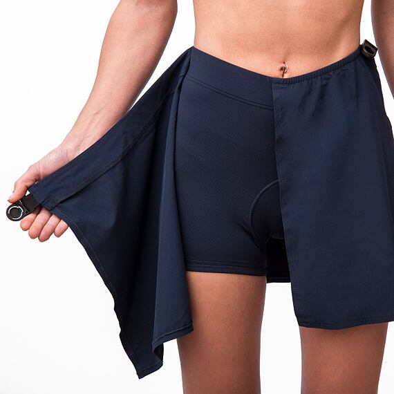 SENSOR HELIUM WOM SKIRT /W PADDING deep blue