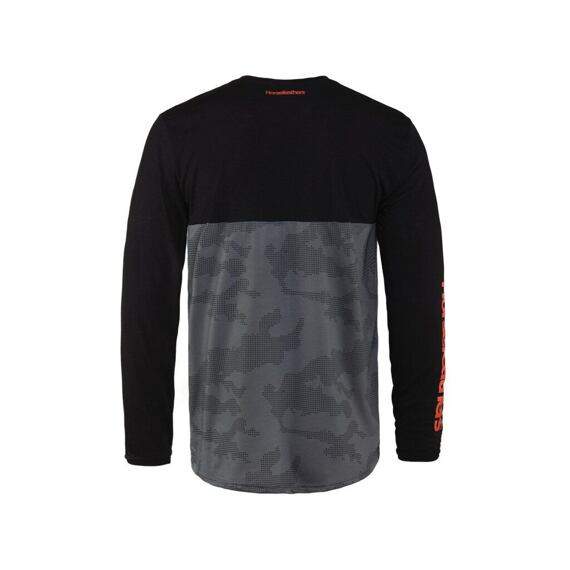 HORSEFEATHERS JERSEY LS FURY digital/flame