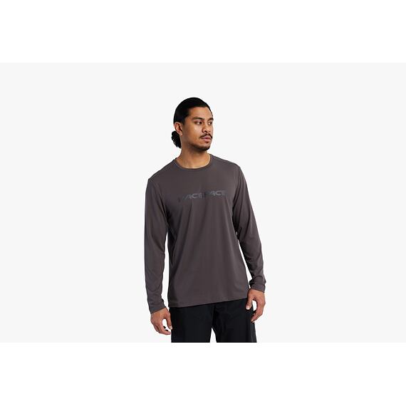 RACE FACE long sleeve t-shirt COMMIT Tech Top charcoal